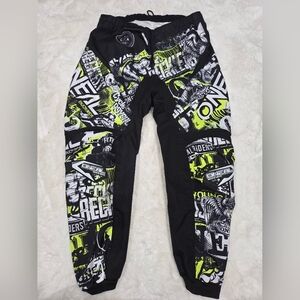 O'Neal Element Attack motocross pants Mens Size 36 Black/ Neon